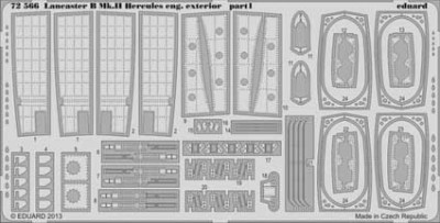 Eduard 72566 Lancaster B Mk.II exterior