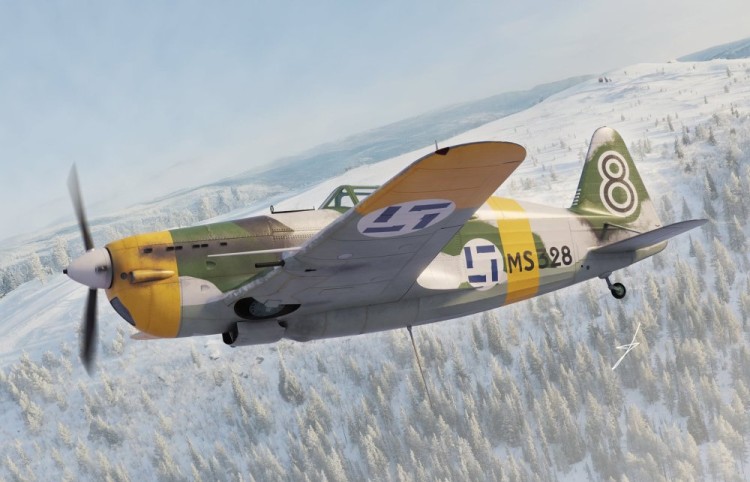 Dora Wings 48057 Morane-Saulnier MS.406C1 "Finnish Aces" 1/48