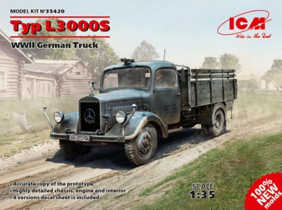 ICM 35420 Грузовик MB Typ L3000S 1/35