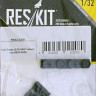 Reskit RS32-0208 T-28 Trojan (C-D) NAVY Колеса (KITTYH) 1/32