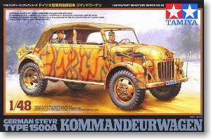 Tamiya 32553 Нем. автомоб. German Steyr Type 1500A Kommandeurwagen 1/48