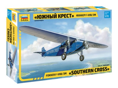 Звезда 7233 Фоккер &quot;Южный крест&quot; 1/72