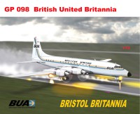 Mach 2 MACHGP098 Bristol Britannia BUA/British United 1/72