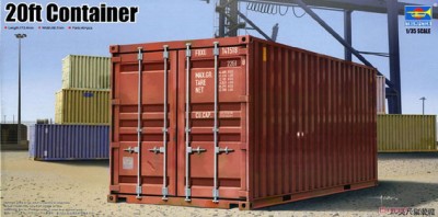 Trumpeter 01029 20 Feet Freight Container 1/35