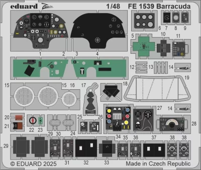Eduard FE1539 Barracuda (TRUMP) 1/48