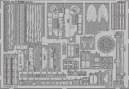 Eduard 48922 Su-17 M3/M4 exterior 1/48