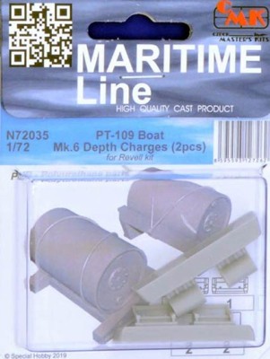 CMK N72035 PT-109 Boat Mk.6 Depth Charges (2 pcs.) 1/72