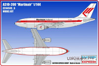 Восточный Экспресс 144149-6 Airbus A310-200 Martin Air(Limited Edition) 1/144