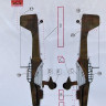 LF Model M7216 Mask Ju 87D/G Stuka (FUJI/ITAL) 1/72