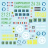 Star Decals 35-C1102 French Shermans # 1. M4A2 Sherman in normandie and Paris 1944. 501e RCC, 12eme CUIR 1/35