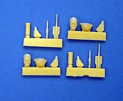 Figurines F3008 German accessories W.W.II