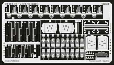 Eduard 32188 F6F-5 engine TRU