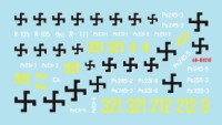 Star Decals 48-B1010 Finland WW2 # 2.Soviet T-34 m/1941, Soviet T-34 m/1943 and Soviet T-34-85 1/48