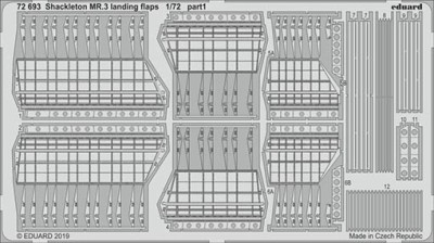Eduard 72693 SET Shackleton MR.3 landing flaps (REV)