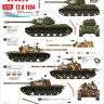 Star Decals 72-A1104 Tanks & AFVs in Cuba # 2.T-34/85, IS-2M, T-54A, T-55, T-55A, T-62A, ZSU-57-2, BRDM-2 (9P122). [Soviet] 1/72