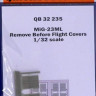 QuickBoost QB32235 MiG-23ML remove before flight covers (TRUMP) 1/32