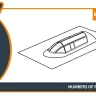 Clear Prop CPA72042 DH.88 Comet vacu canopy (CP) 1/72
