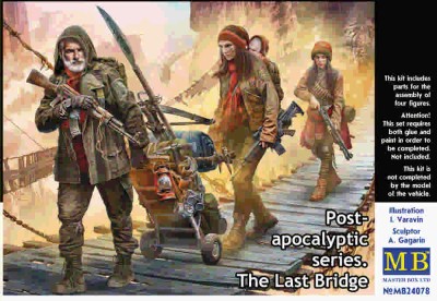Master Box 24078 Post-apocalyptic series - 'The Last Bridge' 1/24
