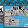 Black Dog A32009 LTV A-7D/A-7E Corsair II magazine + electronics (designed to be used with Trumpeter kits) 1/32