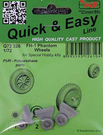 CMK Q72326 FH-1 Phantom wheels (SP.HOBBY) 1/72