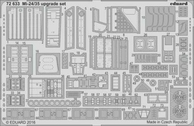Eduard 72633 Mi-24/35 upgrade set 1/72 (распродажа)