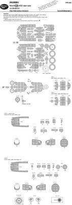 New Ware NWA-M0964 Mask Mistel S1 'BIG' EXPERT (ICM 48101) 1/48
