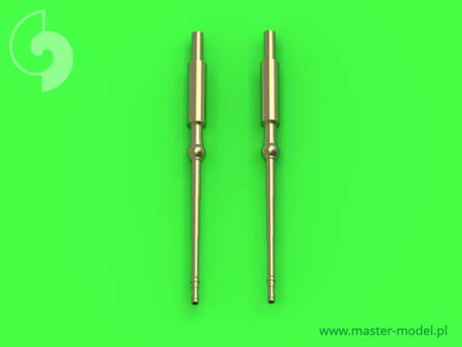 Master SM-700-049 OTO-Melara 76 mm/62 (3in) gun barrels (2pcs) - Used on OHP class frigate and many other modern warship classes
