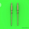 Master SM-700-049 OTO-Melara 76 mm/62 (3in) gun barrels (2pcs) - Used on OHP class frigate and many other modern warship classes