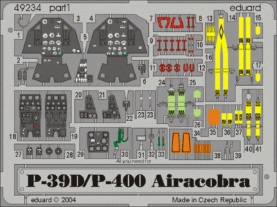Eduard 49234 P-39D/P-400 EDU