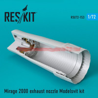 Reskit RSU72-0153 Mirage 2000 exhaust nozzle Modelsvit kit 1/72
