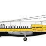 F-rsin Plastic FRP4089 Fokker F-28-4000 Air Anglia 1/144