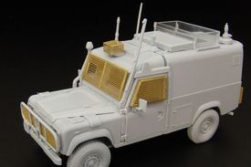 Hauler HLX48335 Land Rover Snatch grills/mesh 1/48