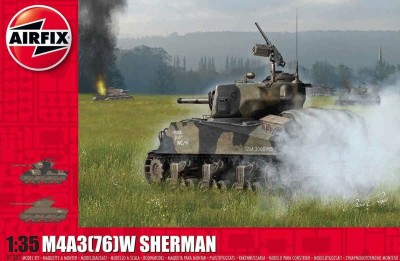Airfix 01365 M4A3(76)W Sherman Battle of the Bulge 1/35