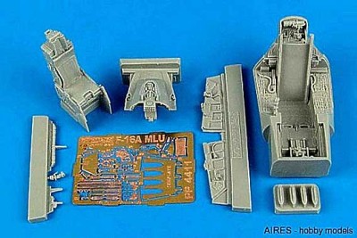 Aires 4411 F-16A MLU Falcon cockpit set 1/48