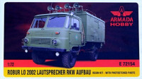 Armada Hobby E72154 ROBUR LO 2002 Lautsprecher RKW Aufbau 1/72