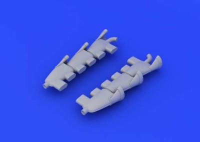 Eduard 648182 1/48 Дополнение к модели Spitfire Mk. V exhaust stacks fishtail