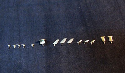 Mini World A7269A Pitots, antennas for Gulfstream C-37B/G-550 1/72