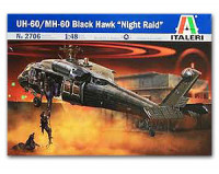Italeri 02706 UH-60 Black Hawk "Night Raid" 1/48