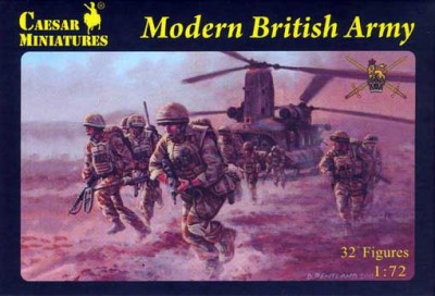 Caesar Miniatures H060 Современная британская армия