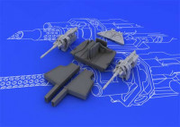 Eduard 648076 1/48 Набор дополнений MG 131 mount for Fw 190D-9
