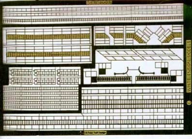 White Ensign Models PE 35010 LADDERS AND WALKWAYS 1/350