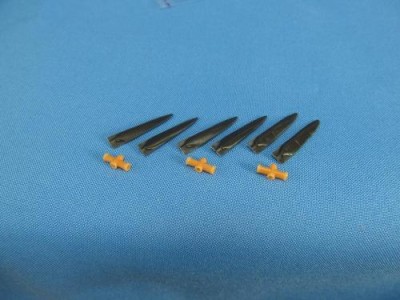 Metallic Details MDR48119 Junkers Ju-52m3 Propellers set (designed to be used with Monogram and Revell kits) 1/48