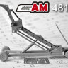 Advanced Modeling AMC 48111 Кран-тележка с гидроподъемником для подвески авиабомб калибром до 500 кг 1/48