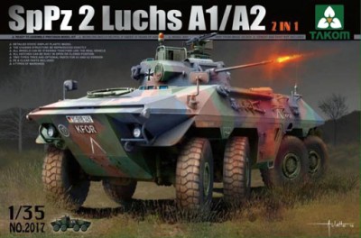 Takom 2017 Немецкий БТР SpPz 2 Luchs A1/A2 1/35