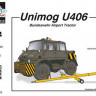 Planet Models MV72110 1/72 Unimog U406 DoKa Military Airport Tug+Towbar