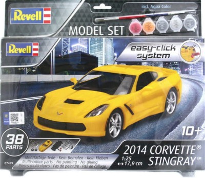 Revell 67449 Набор Спортивный автомобиль 2014 Corvette Stingray 1/25