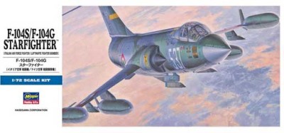 Hasegawa 00447 Самолет F-104S/F-104G STARFIGHTER 1/72