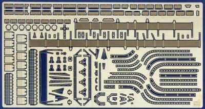 Hasegawa 72127 Фототравление: Akagi DET UP BASIC B