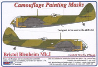 AML AMLM73017 Маска камуфляж Bristol Blenheim Mk.I (AIRF) 1/72