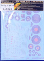 HGW 248048 Decals + stencils Spitfire HF Mk.VIII (EDU) 1/48